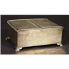 Image 1 : Silver twin divisional cigarette box with h…