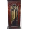 Image 4 : Edwardian mahogany grandfather clock, inlai…