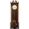 Image 1 : Oak cased Vienna regulator clock with Germa…