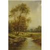 Image 1 : D. Sherrin - gilt framed oil on canvas 'Str…