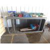 Image 2 : Large Selection of Hold Down Items w/ Table - Dimensions 91" x 34" x 41"