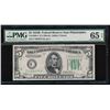 Image 1 : 1934B $5 Philadelphia Federal Reserve Note PMG 65EPQ