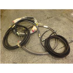 Lot of Misc Hydraulic Hoses, See Pics for Info