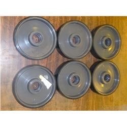 Crown 8" Heavy Duty Plastic Caster Wheels