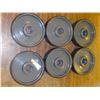 Image 1 : Crown 8" Heavy Duty Plastic Caster Wheels
