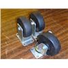 Image 2 : (2) Stationary, (1) Swivel, 4" Casters