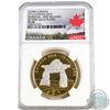 Image 1 : 2016 Canada $10 Iconic Inukshuk Reverse Gold-Plated NGC Certified PF-69 First Releases (TAX Exempt)