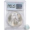 Image 2 : 2001 USA $1 WTC Ground Zero Recovery Silver Eagle PCGS Gem Uncirculated (TAX Exempt)