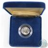 Image 1 : 1993 Canada 1/10oz .9995 Platinum Maple Leaf Encapsulated in Blue Display Box (TAX Exempt)