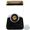 Image 1 : 2000 Canada $5 Fireworks Privy 1/10oz Fine Gold Maple Leaf Encapsulated in Black Display Box and COA
