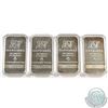 Image 1 : 5x National Refiners Canada 1oz Fine Silver Bars encapsulated (Tax Exempt). Toned. 5pcs.