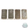 Image 2 : 5x National Refiners Canada 1oz Fine Silver Bars encapsulated (Tax Exempt). Toned. 5pcs.