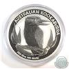 Image 1 : 2012 Australia $10 Kookaburra 10oz. Fine Silver BU Coin (Tax Exempt). Please note the capsule is fai