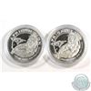 Image 1 : 2017 African Lion Niue $2 .999 Fine Silver Coins encapsulated (Tax Exempt). 2pcs.