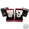 Image 1 : 2013 & 2014 Canada $10 Maple Leaf Fine Silver Coins (Tax Exempt) 2pcs