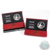 Image 1 : Pair of 2005 Canada $5 Alberta's Centennial Special Edition Silver Coins (Tax Exempt). Please note o