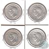 Image 2 : Lot of 1937-1946 Canada Silver $1 VF-EF to EF-AU (coins have various impairments). 4pcs
