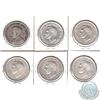 Image 2 : Lot of 1935-1950 Canada Circ to VF-EF (coins have various impairments). 6pcs