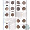 Image 2 : Lot of 1806-1967 Great Britain Pennies & Half Pennies in Plastic Pages. 55pcs