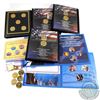 Image 1 : Estate Lot of USA Commemorative Coins and Sets. You will receive 5x loose Gold Plated State Quarters