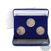 Image 1 : The Last Morgan Silver Dollars Commemorative Set by The American Historic Society. This Set features