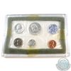 Image 1 : 1963 USA Philadelphia Mint Proof Set in Original Cellophane & Hard Plastic Holder.