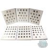 Image 1 : 1946-1964 Roosevelt Dime Series with 1970-2008 US Dimes Archival Quality Coin Books. Includes all da
