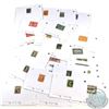 Image 1 : Canada Stamps Lot. You will receive 41 Cards with single stamps on them.