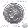Image 2 : 1951 Canada Silver $1 SWL BU (MS-63) (Cleaned)