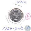 Image 2 : 1964 Canada 5-cent EWL BU (MS-63)
