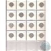Image 1 : Estate Lot: Canada Silver 25-cent Coins dated 1937 to 1952. You will receive one of each date betwee