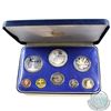 Image 1 : 1974 Barbados 8-coin Proof Set Struck by the Franklin Mint