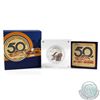 Image 1 : 2018 Tuvalu $1 50th Anniversary of Hot Wheels 1oz. Silver Proof Coin (Tax Exempt)