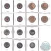 Image 2 : Estate lot of Canadian coins: 1919 Large cent, 1920 1-cent, 1918 5-cent, 1930 5-cent, 1942 Tombac 5c