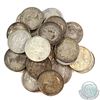 Image 1 : 1937-1966 Canada Silver 50-cent. You will receive 23 pcs all different dates.
