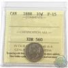 Image 1 : 10-cent 1888 ICCS Certified F-15.