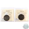 Image 2 : 1-cent 1885 F-15 & 1888 VG-10 NFLD. Both coins ICCS Certified.