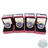 Image 1 : Estate Lot of 4x 2015 Canada $25 Star Charts Series Fine Silver Coins. You will receive The Great As
