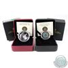 Image 1 : 2013 Canada $5 Ice Fishing & Hunting Deer Fine Silver Coins (Tax Exempt) 2pcs.
