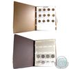 Image 1 : Estate Lot 1968-2009 Canada Dollar Collection in brown Uni-Safe Books. You will receive 21 Nickel Do