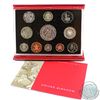 Image 1 : 2003 United Kingdom Deluxe 11-coin Proof Set with Original Case and COA.