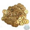 Image 1 : USA Gold Coloured Setting Made to Look Like a Pile of Coins.