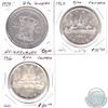 Image 1 : Estate Lot of 1965 & 1966 Canada Silver $1 UNC as Per Holder and 1929 Netherlands 2 1/2 Gulden Silve