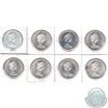 Image 2 : Lot of 1967 Canada Silver $1. 8pcs