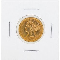 1897 $5 Liberty Gold Coin CU