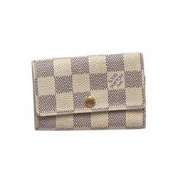 Louis Vuitton Damier Azur 6 Key Holder Wallet