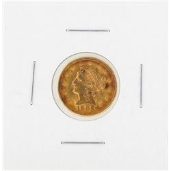 1905 $2 1-2 Liberty Gold Coin CU