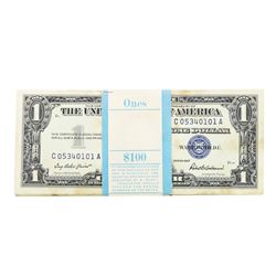 Pack of (100) Consecutive 1957 $1 Silver Certificate Notes