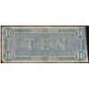 Image 2 : 1864 $10 Confederate States of America Note