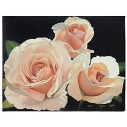 Three French Lace Roses by Davis, Brian